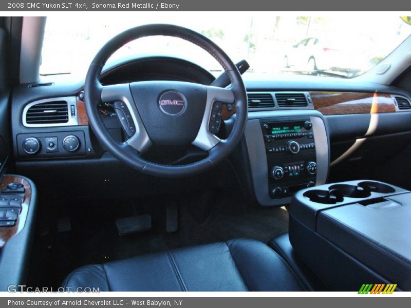 Sonoma Red Metallic / Ebony 2008 GMC Yukon SLT 4x4