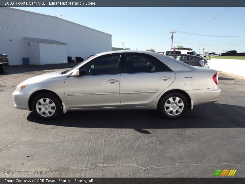 Lunar Mist Metallic / Stone 2003 Toyota Camry LE