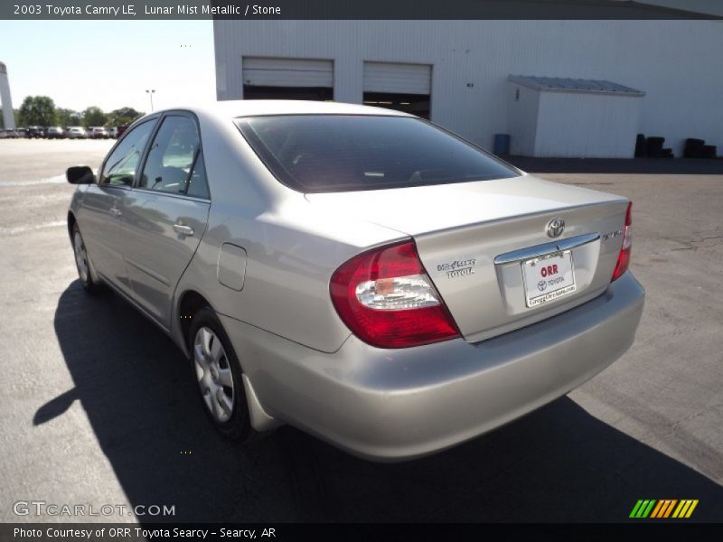 Lunar Mist Metallic / Stone 2003 Toyota Camry LE