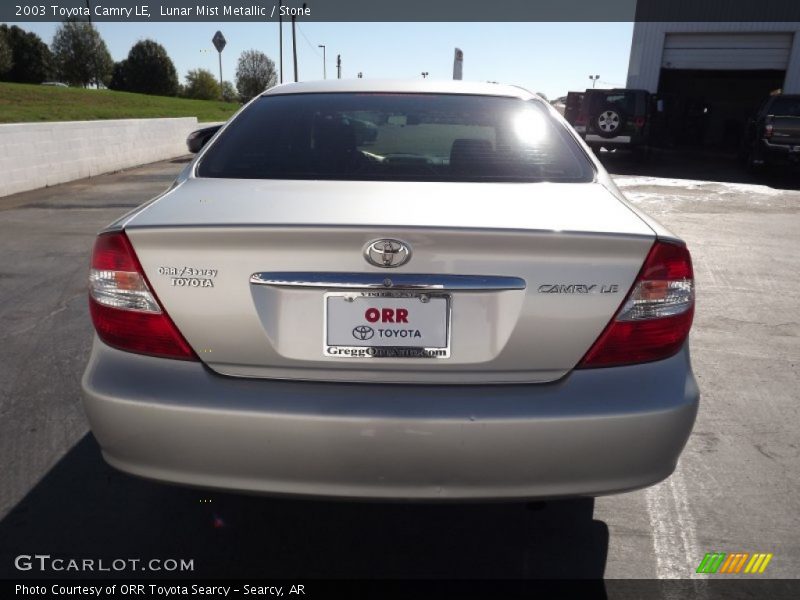 Lunar Mist Metallic / Stone 2003 Toyota Camry LE