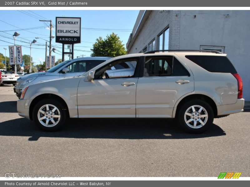 Gold Mist / Cashmere 2007 Cadillac SRX V6