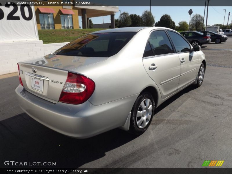Lunar Mist Metallic / Stone 2003 Toyota Camry LE