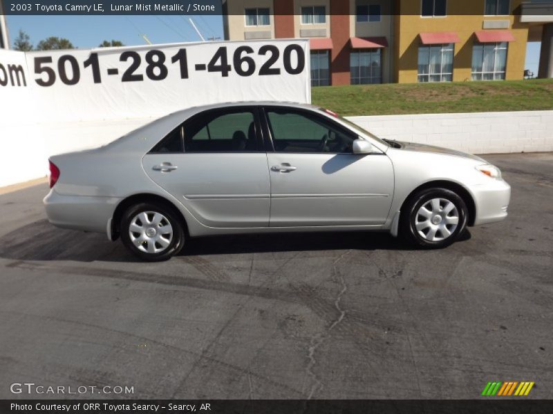 Lunar Mist Metallic / Stone 2003 Toyota Camry LE