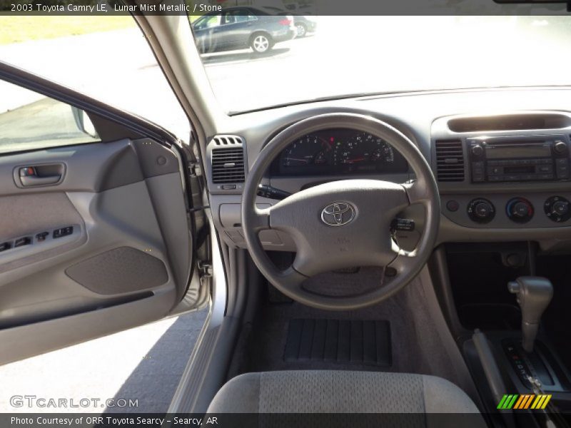 Lunar Mist Metallic / Stone 2003 Toyota Camry LE