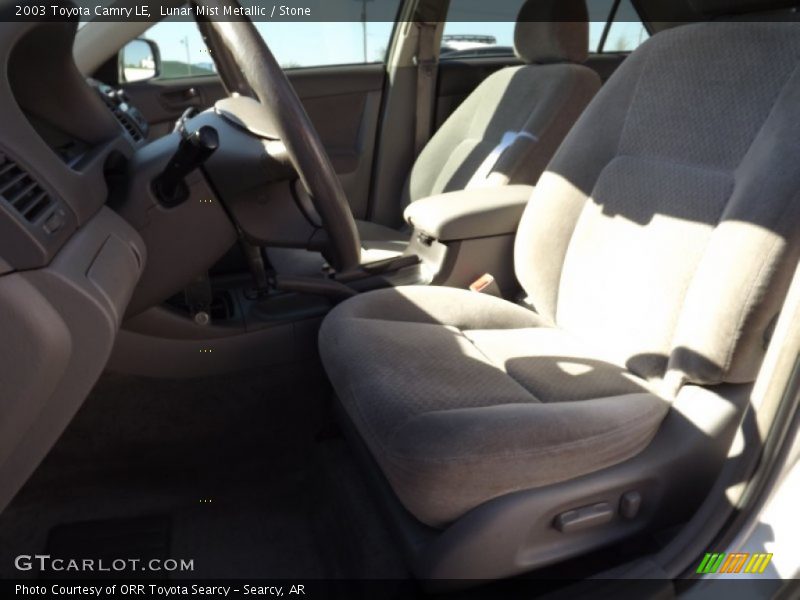Lunar Mist Metallic / Stone 2003 Toyota Camry LE