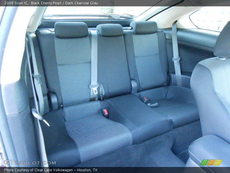 Rear Seat of 2008 tC 