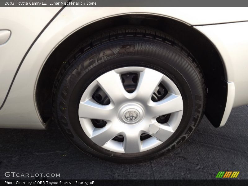 Lunar Mist Metallic / Stone 2003 Toyota Camry LE