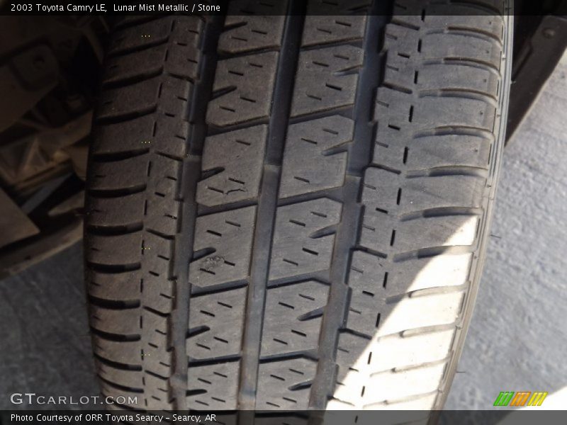 Lunar Mist Metallic / Stone 2003 Toyota Camry LE