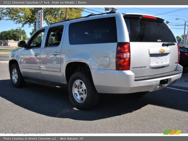 Silver Ice Metallic / Ebony 2012 Chevrolet Suburban LT 4x4