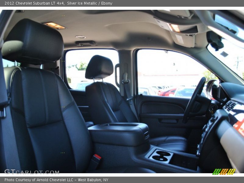 Silver Ice Metallic / Ebony 2012 Chevrolet Suburban LT 4x4