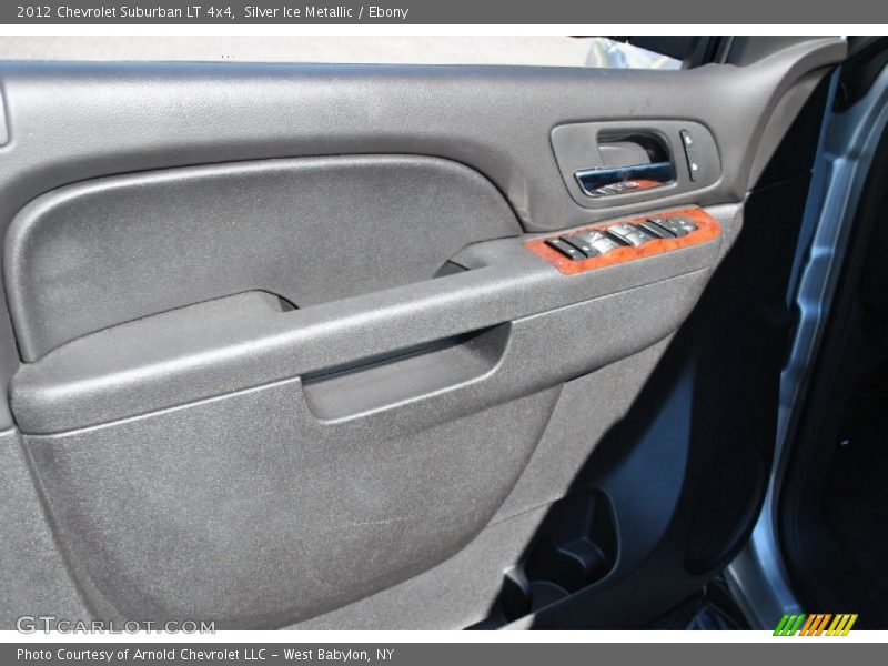 Silver Ice Metallic / Ebony 2012 Chevrolet Suburban LT 4x4
