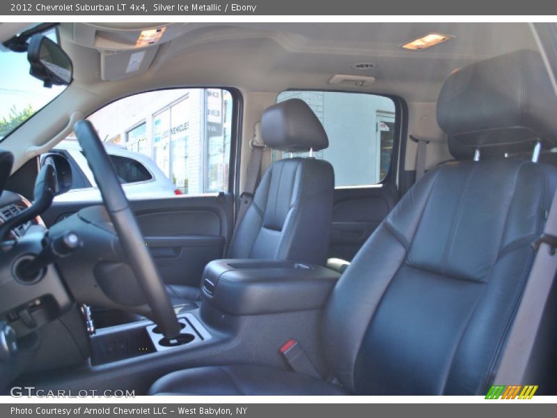 Silver Ice Metallic / Ebony 2012 Chevrolet Suburban LT 4x4