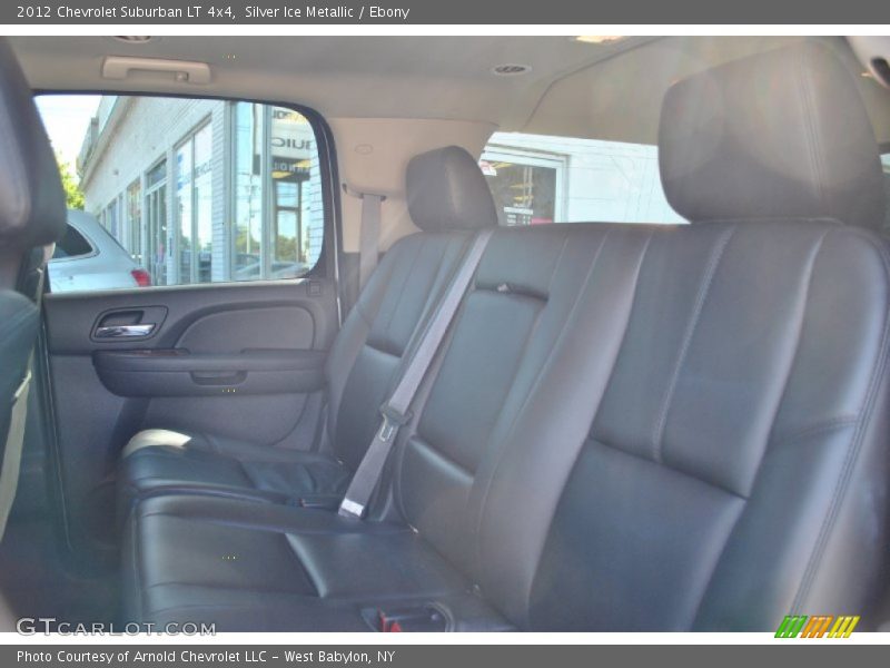 Silver Ice Metallic / Ebony 2012 Chevrolet Suburban LT 4x4