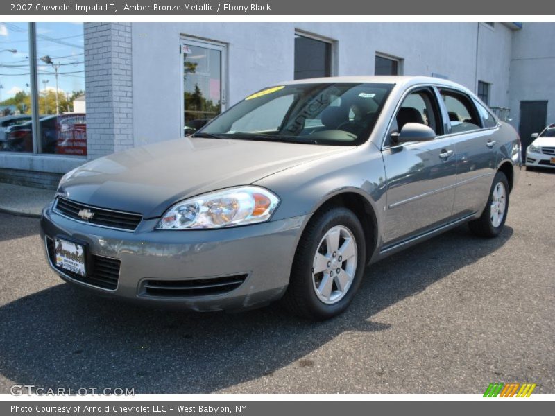 Amber Bronze Metallic / Ebony Black 2007 Chevrolet Impala LT
