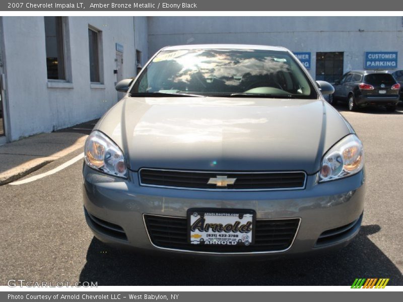 Amber Bronze Metallic / Ebony Black 2007 Chevrolet Impala LT