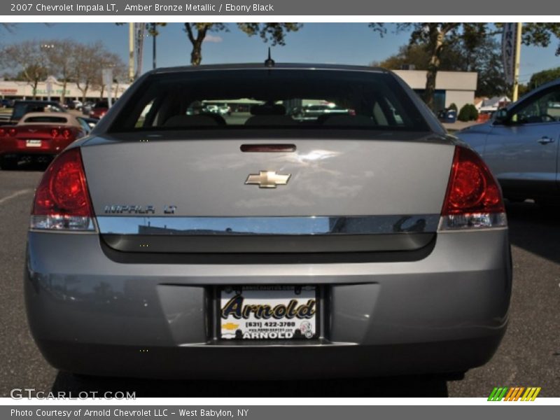 Amber Bronze Metallic / Ebony Black 2007 Chevrolet Impala LT