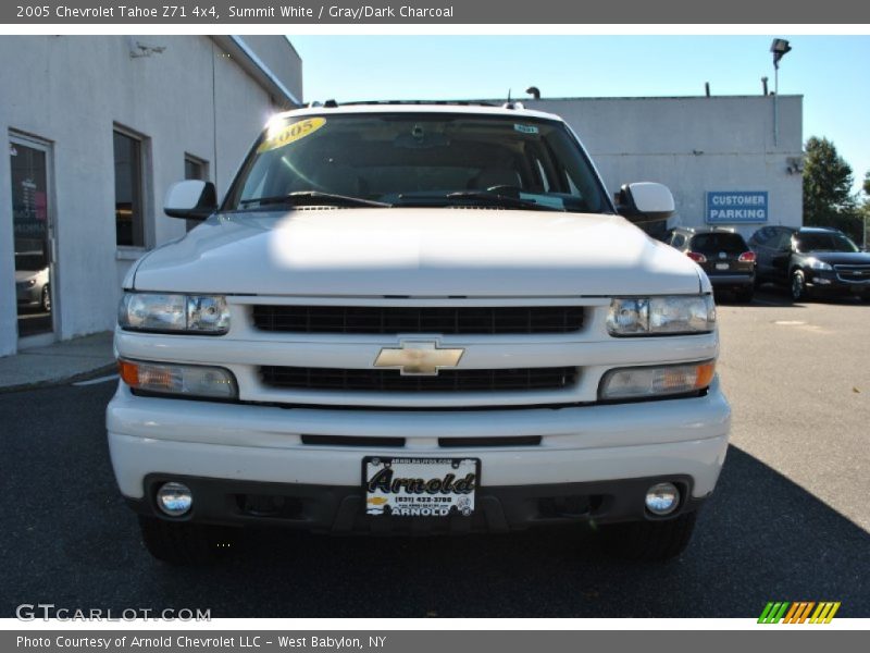 Summit White / Gray/Dark Charcoal 2005 Chevrolet Tahoe Z71 4x4