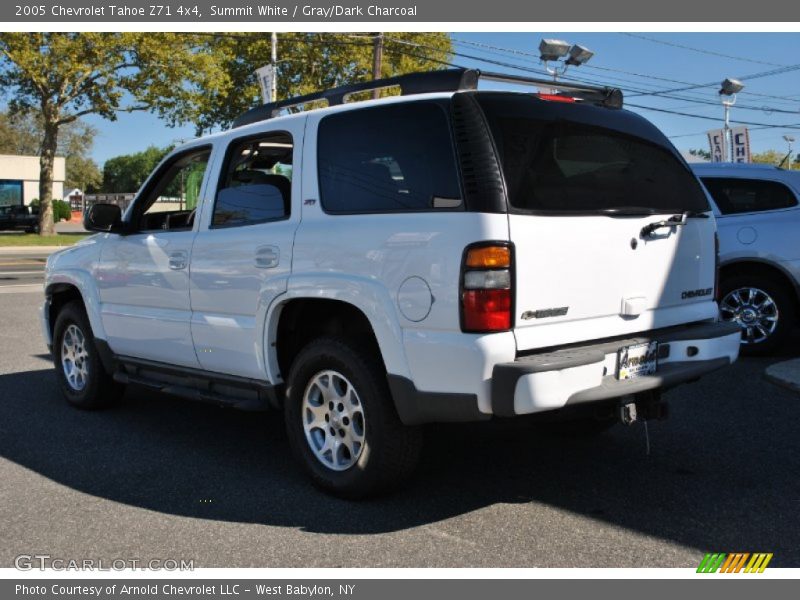 Summit White / Gray/Dark Charcoal 2005 Chevrolet Tahoe Z71 4x4