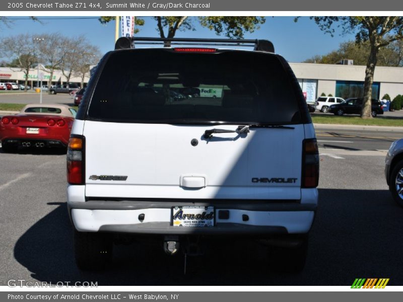 Summit White / Gray/Dark Charcoal 2005 Chevrolet Tahoe Z71 4x4