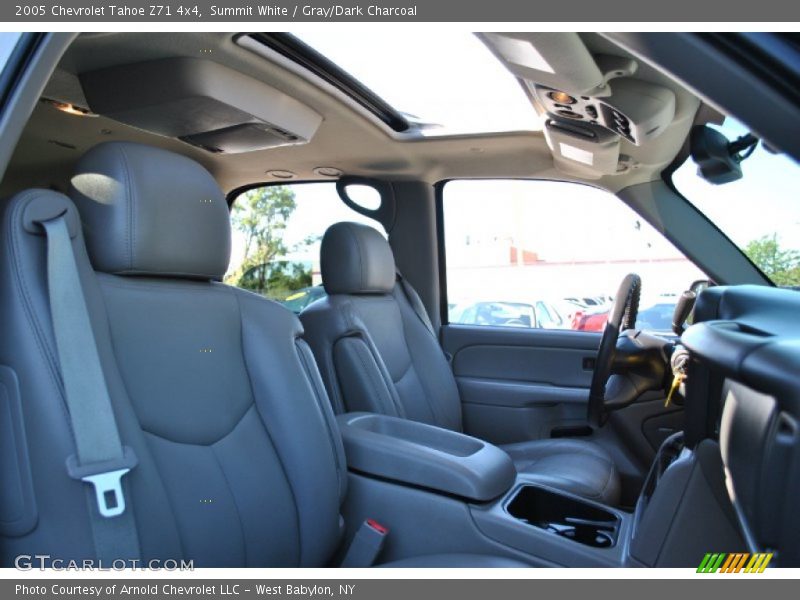 Summit White / Gray/Dark Charcoal 2005 Chevrolet Tahoe Z71 4x4