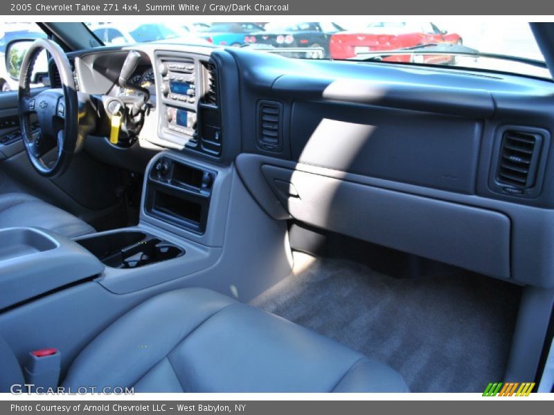 Summit White / Gray/Dark Charcoal 2005 Chevrolet Tahoe Z71 4x4