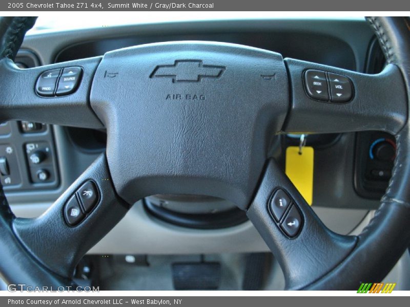 Summit White / Gray/Dark Charcoal 2005 Chevrolet Tahoe Z71 4x4
