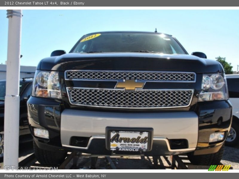 Black / Ebony 2012 Chevrolet Tahoe LT 4x4