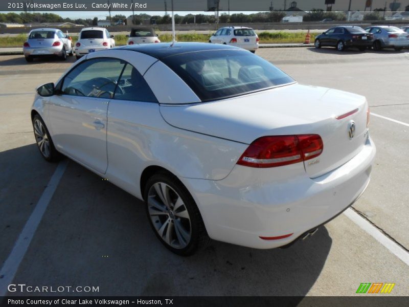 Candy White / Red 2013 Volkswagen Eos Lux