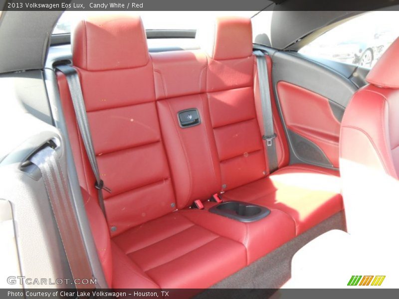 Rear Seat of 2013 Eos Lux