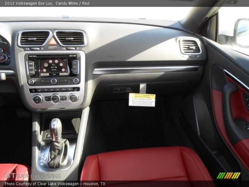 Candy White / Red 2013 Volkswagen Eos Lux