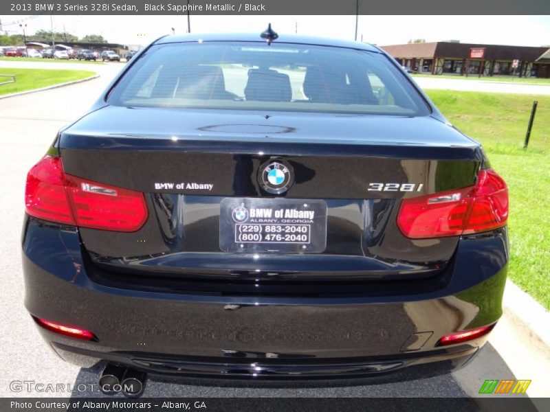 Black Sapphire Metallic / Black 2013 BMW 3 Series 328i Sedan