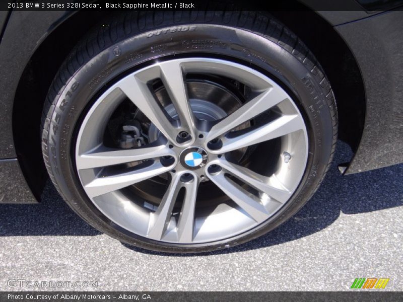 Black Sapphire Metallic / Black 2013 BMW 3 Series 328i Sedan