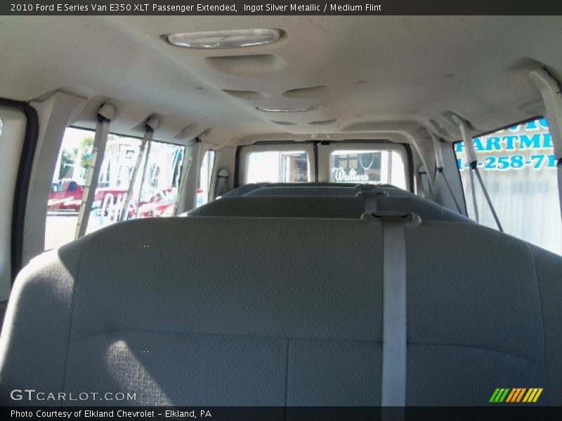 Ingot Silver Metallic / Medium Flint 2010 Ford E Series Van E350 XLT Passenger Extended