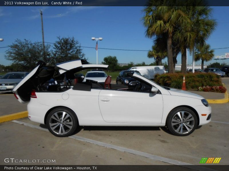 Candy White / Red 2013 Volkswagen Eos Lux