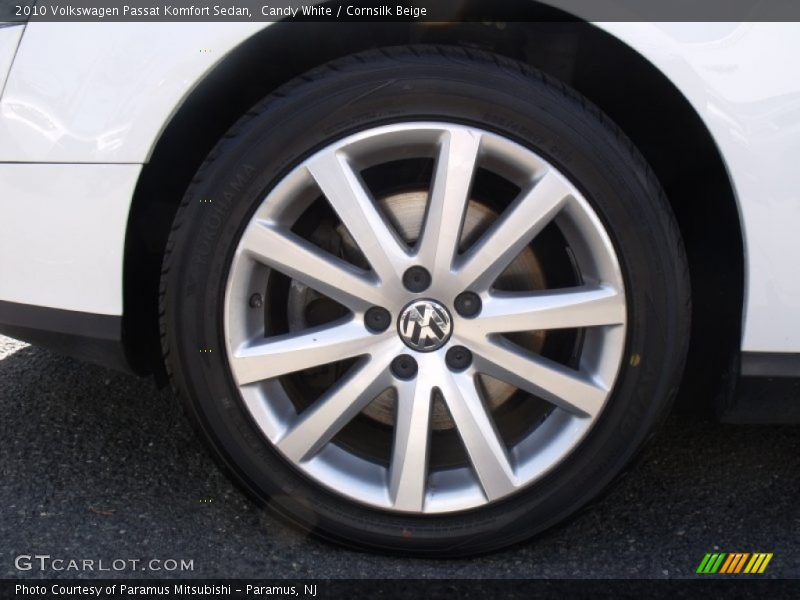 Candy White / Cornsilk Beige 2010 Volkswagen Passat Komfort Sedan