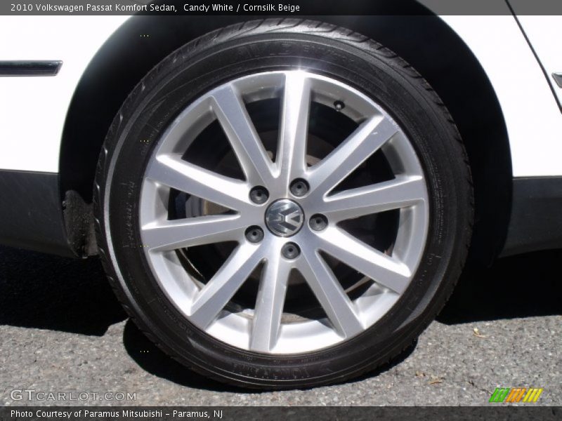 Candy White / Cornsilk Beige 2010 Volkswagen Passat Komfort Sedan