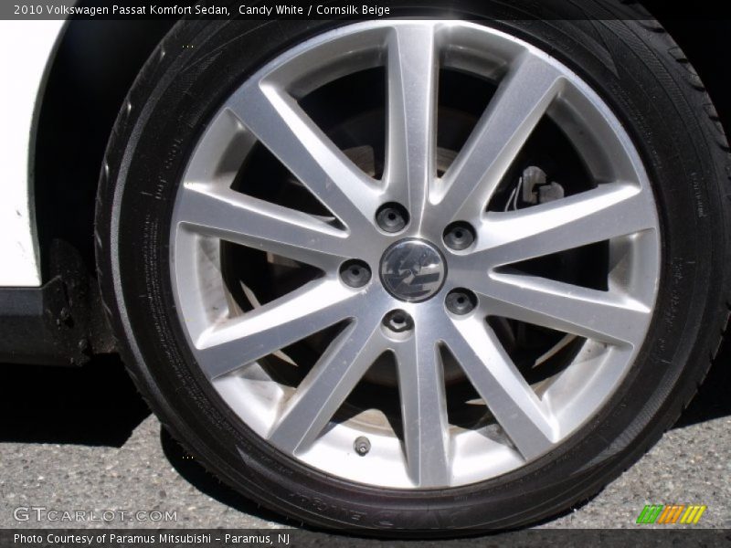Candy White / Cornsilk Beige 2010 Volkswagen Passat Komfort Sedan