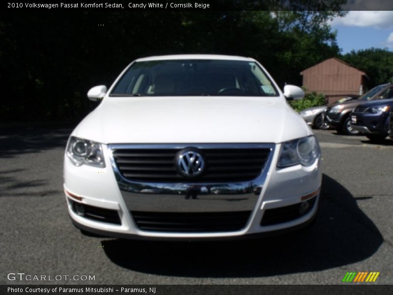 Candy White / Cornsilk Beige 2010 Volkswagen Passat Komfort Sedan