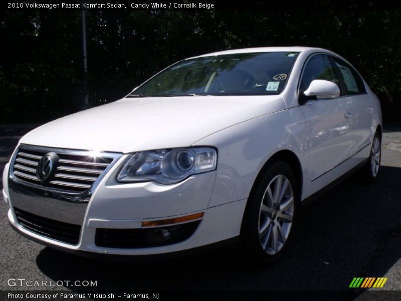 Candy White / Cornsilk Beige 2010 Volkswagen Passat Komfort Sedan