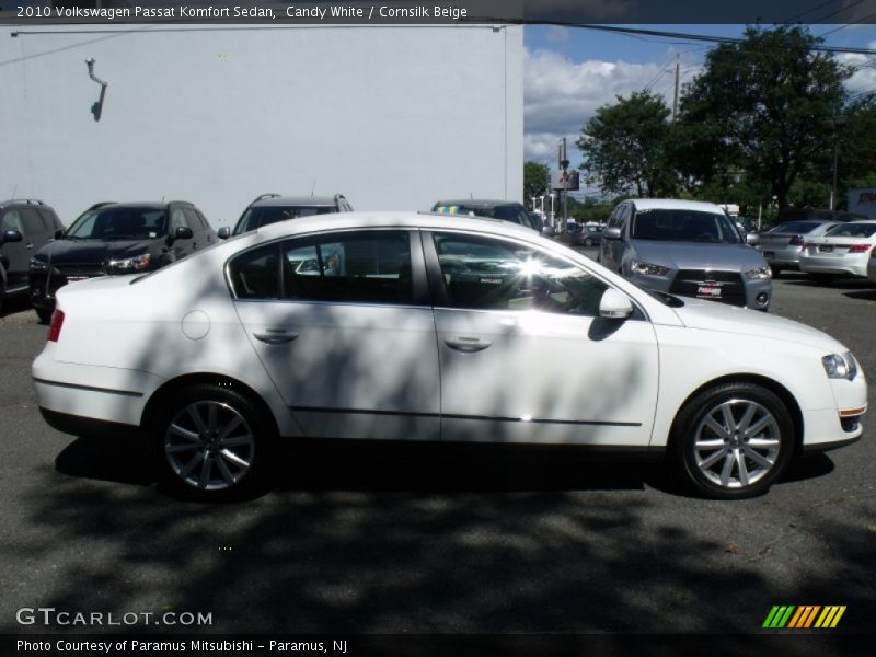 Candy White / Cornsilk Beige 2010 Volkswagen Passat Komfort Sedan