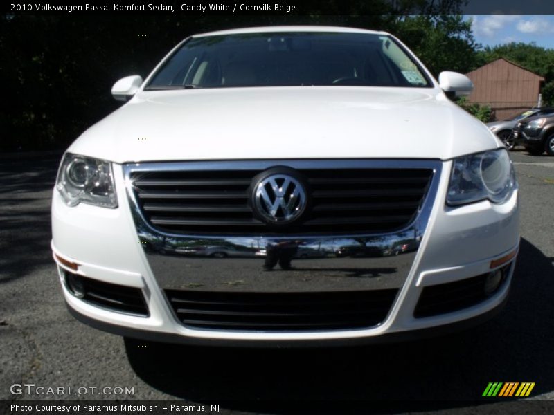 Candy White / Cornsilk Beige 2010 Volkswagen Passat Komfort Sedan