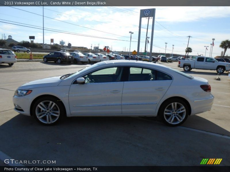 Candy White / Desert Beige/Black 2013 Volkswagen CC Lux