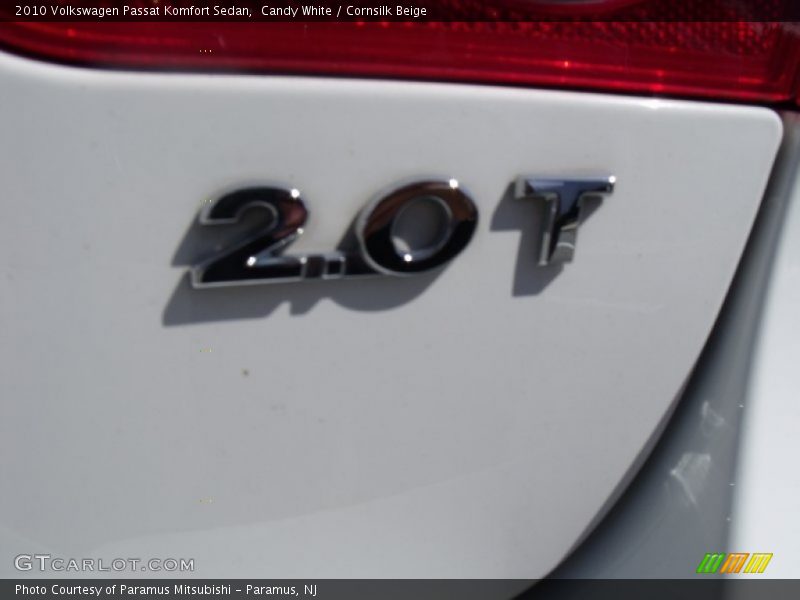 Candy White / Cornsilk Beige 2010 Volkswagen Passat Komfort Sedan