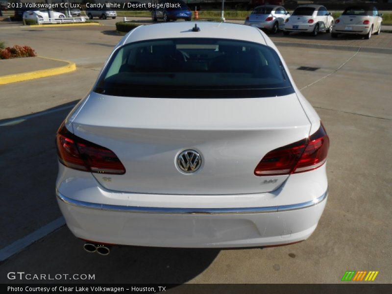 Candy White / Desert Beige/Black 2013 Volkswagen CC Lux