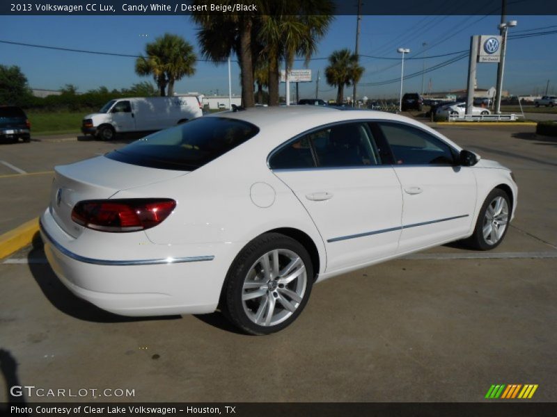 Candy White / Desert Beige/Black 2013 Volkswagen CC Lux