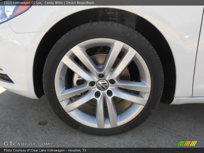 Candy White / Desert Beige/Black 2013 Volkswagen CC Lux