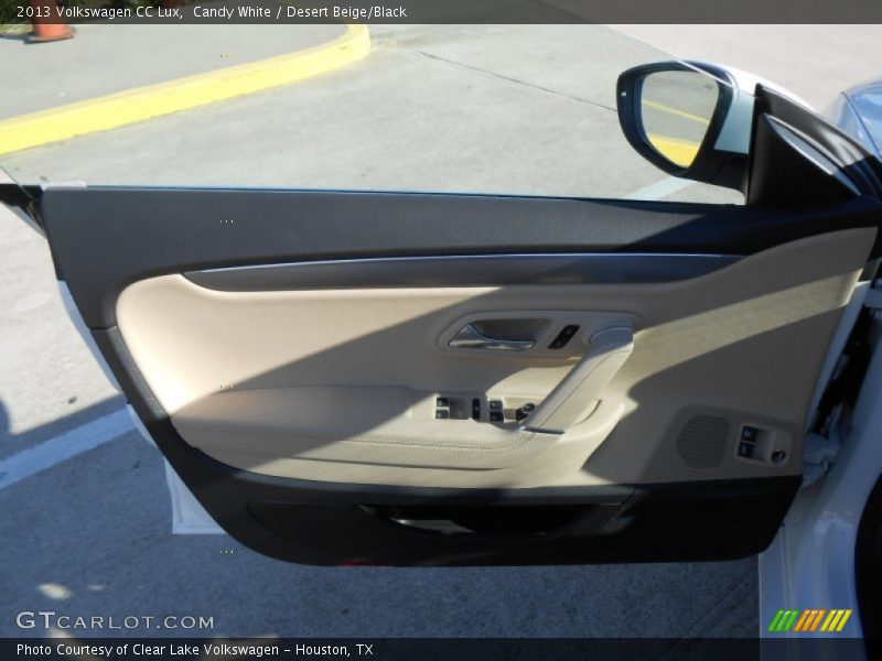 Candy White / Desert Beige/Black 2013 Volkswagen CC Lux