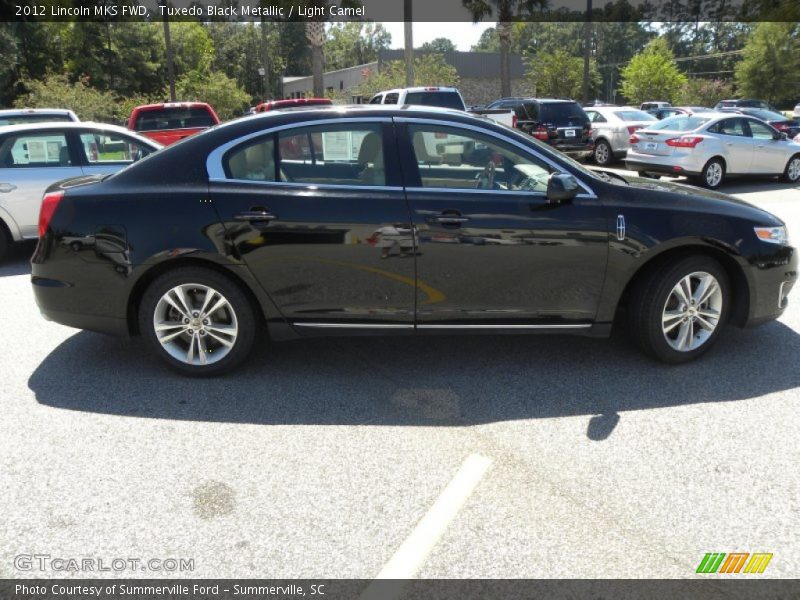 Tuxedo Black Metallic / Light Camel 2012 Lincoln MKS FWD