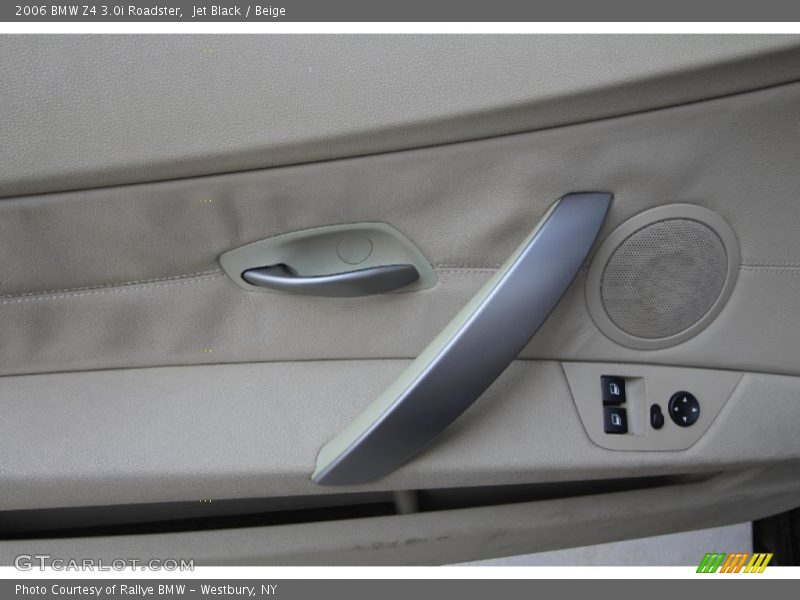 Jet Black / Beige 2006 BMW Z4 3.0i Roadster
