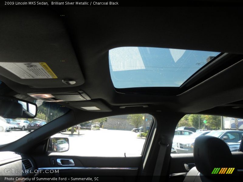 Brilliant Silver Metallic / Charcoal Black 2009 Lincoln MKS Sedan